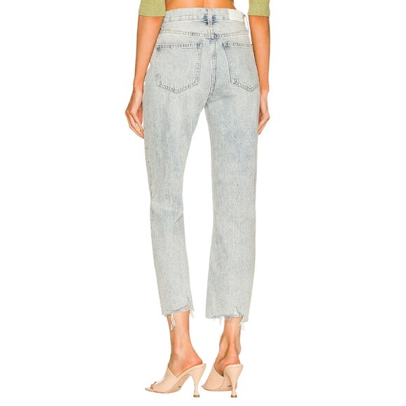 Pistola Charlie High Rise Straight Jeans in Hysteria Distressed 26 Womens denim - Picture 2 of 16